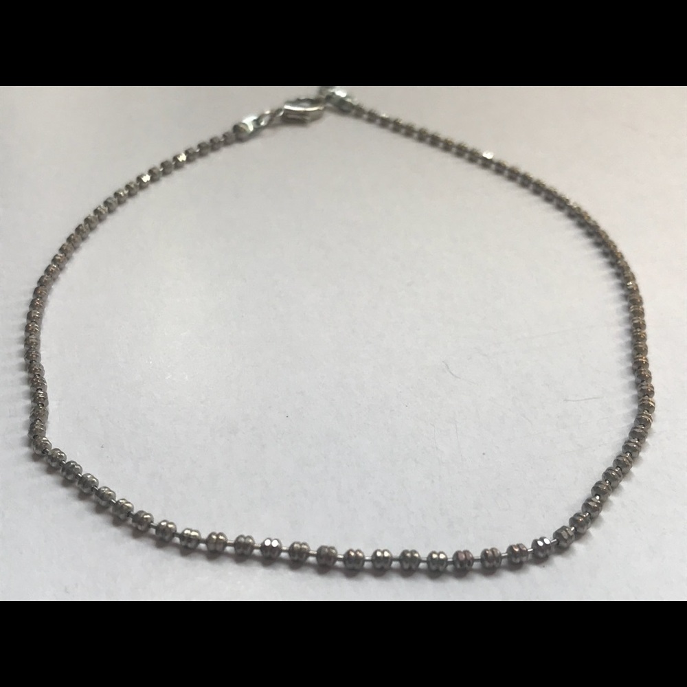 Silver Choker Necklace
